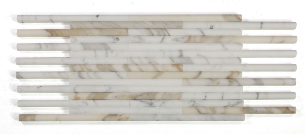 Calacatta Gold Honed Pencil .75 x 12