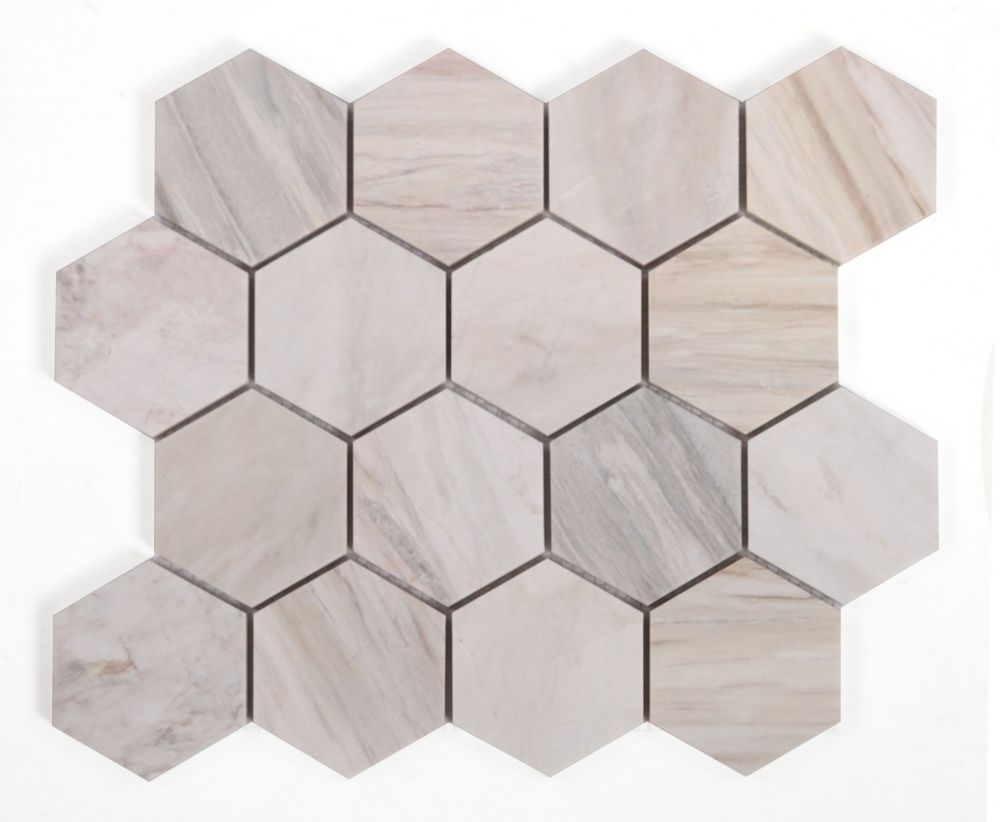 Hexagon Eura Honed 3 x 3 (Eurasian) 10 x 11.25