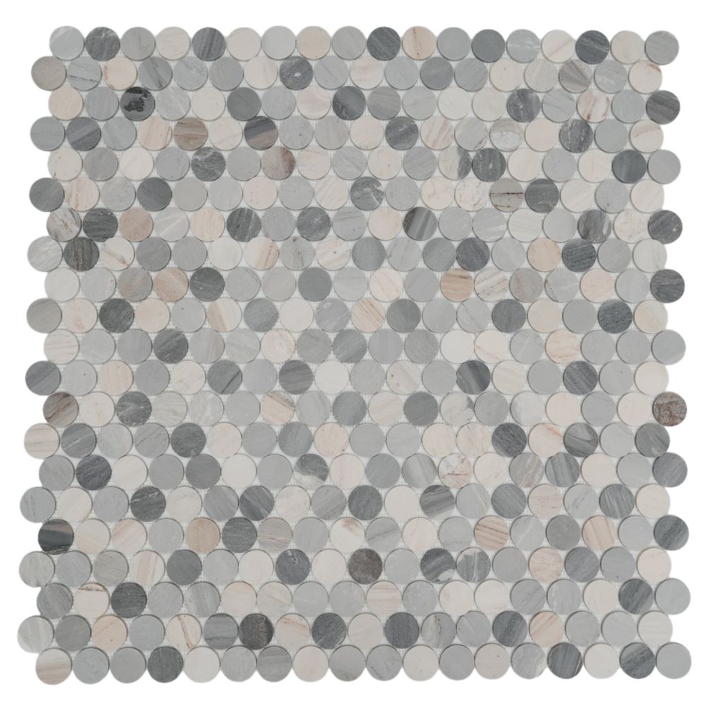 Penny Marble Large Blue 11.75 x 12