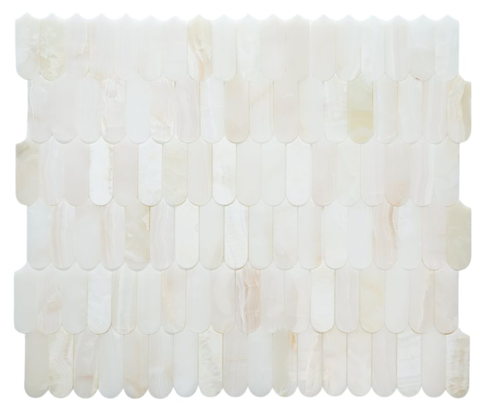 Piano Onyx White Polished 10 x 11.75