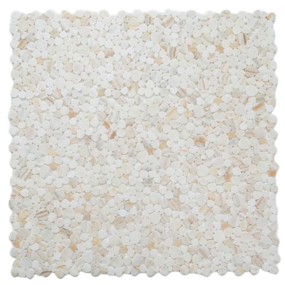 Aphrodite Onyx Ivory Honed 12 x 12