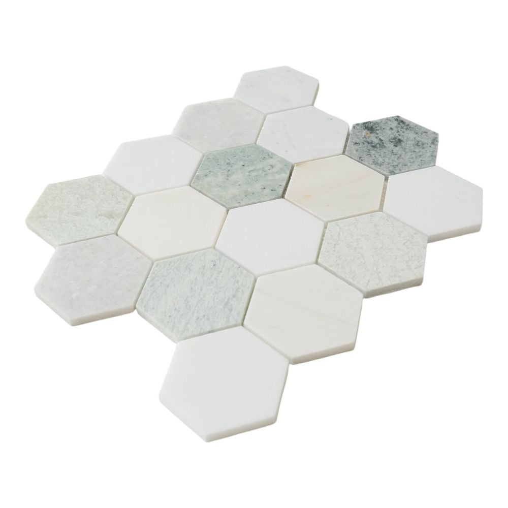 Hexagon Spring Honed 3 x 3