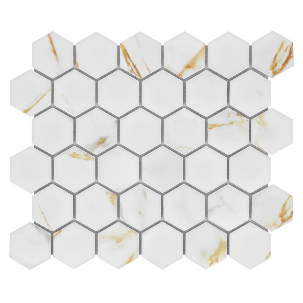 1000_4001-Hulu Hexagon Calacatta Matte 2X2 (1)