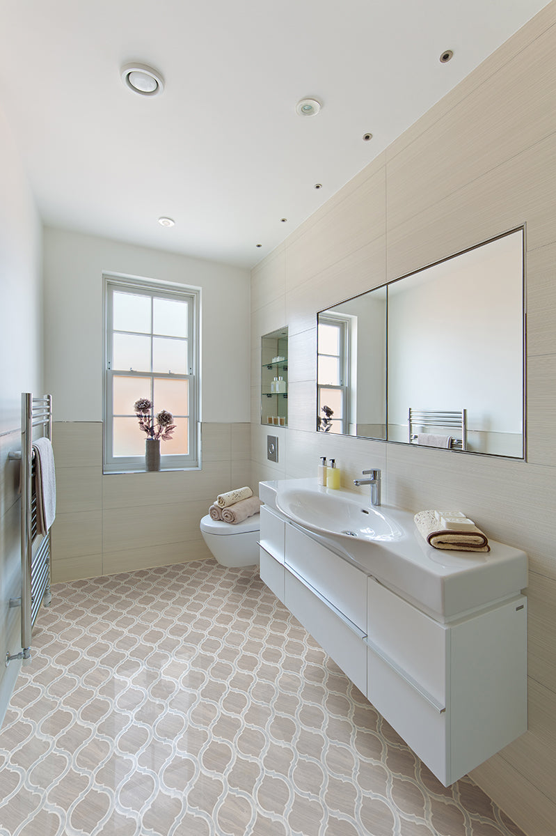 bright elegant bathroom