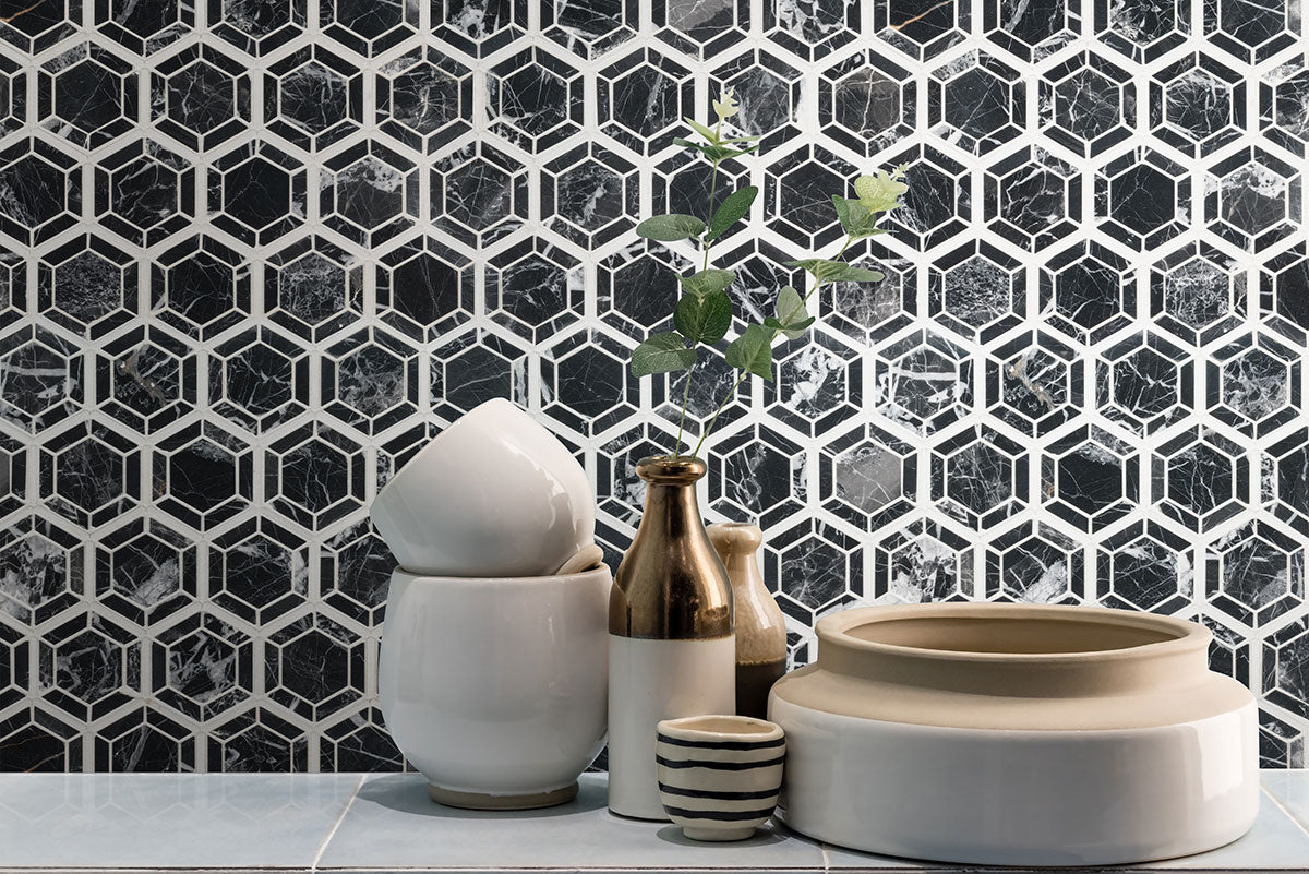 hexagono-nero-polished-a