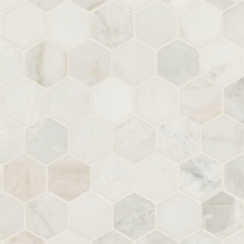 arabescato-venato-white-2-inch-hexagon-honed
