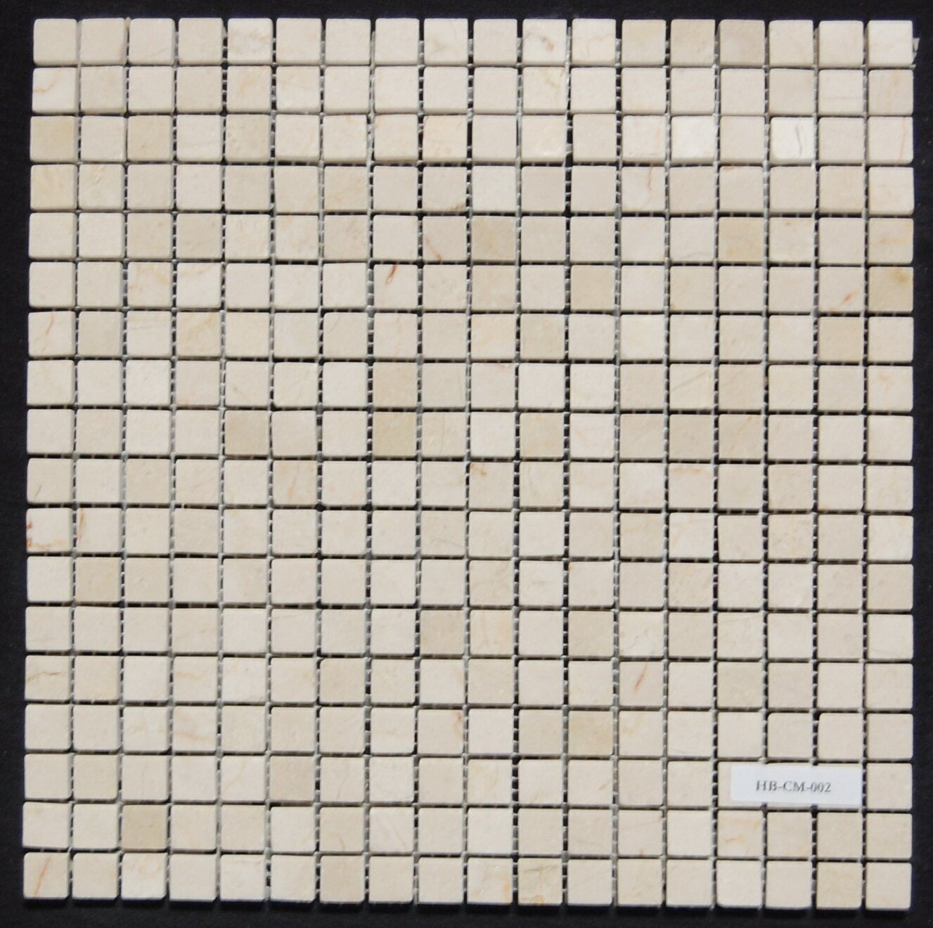 0.6 x 0.6 Marble Grid Mosaic Wal