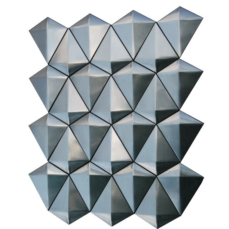 2 x 4 Metal Novelty Mosaic Wal2l