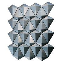 2 x 4 Metal Novelty Mosaic Wal2l