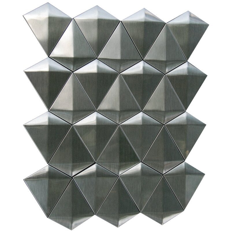 2 x 4 Metal Novelty Mosaic Wal2l