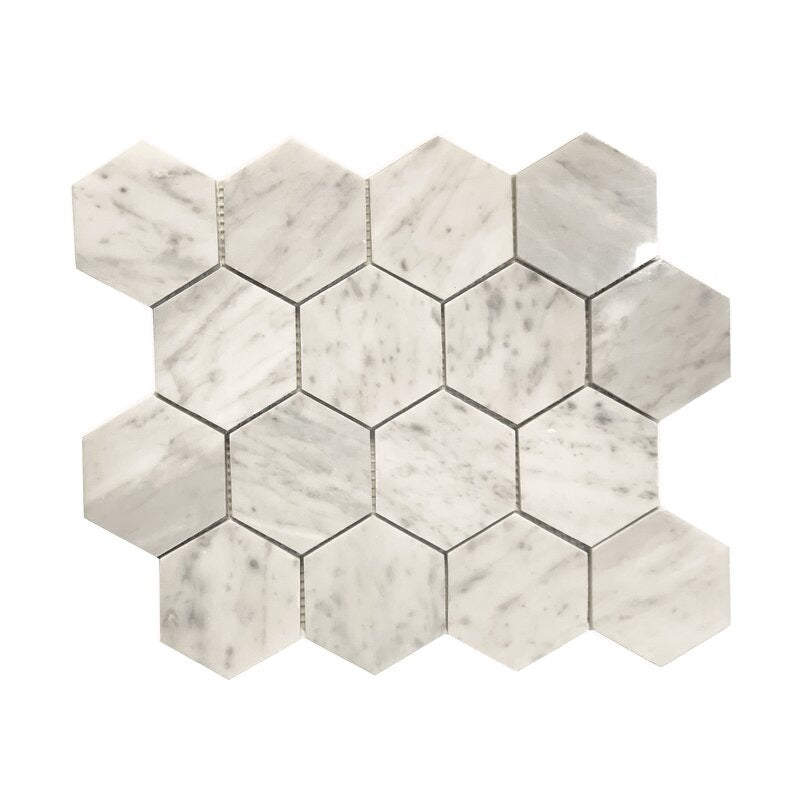 322 x 322 Marble Honeycomb Mosai