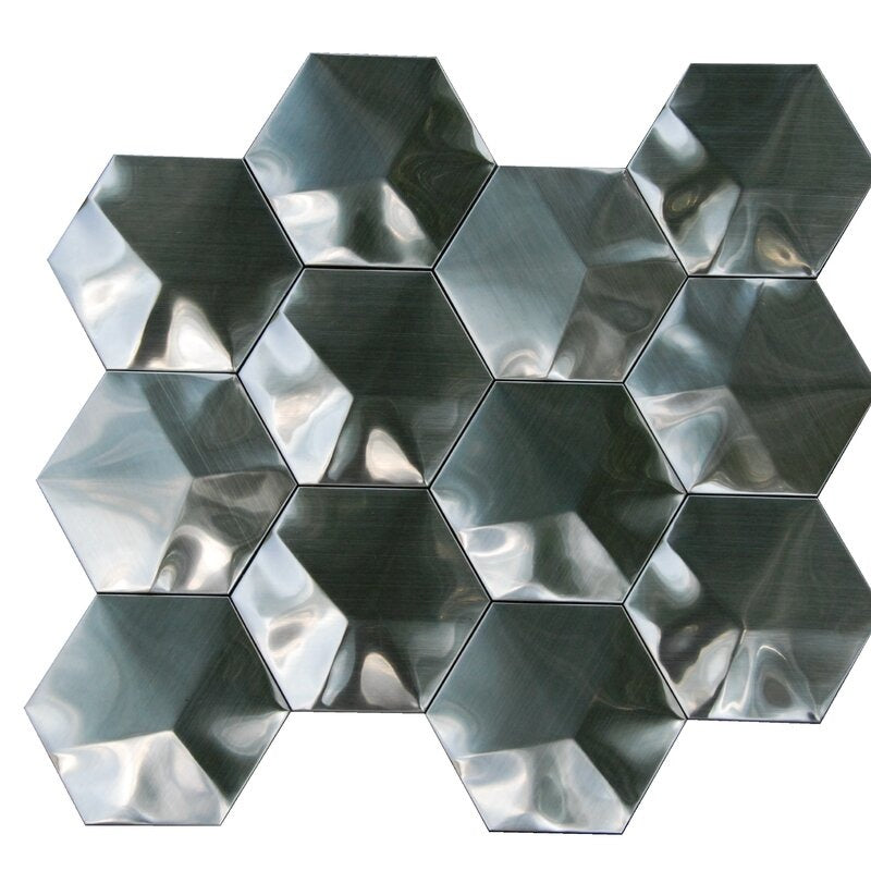 322 x 322 Metal Mosaic Tile2