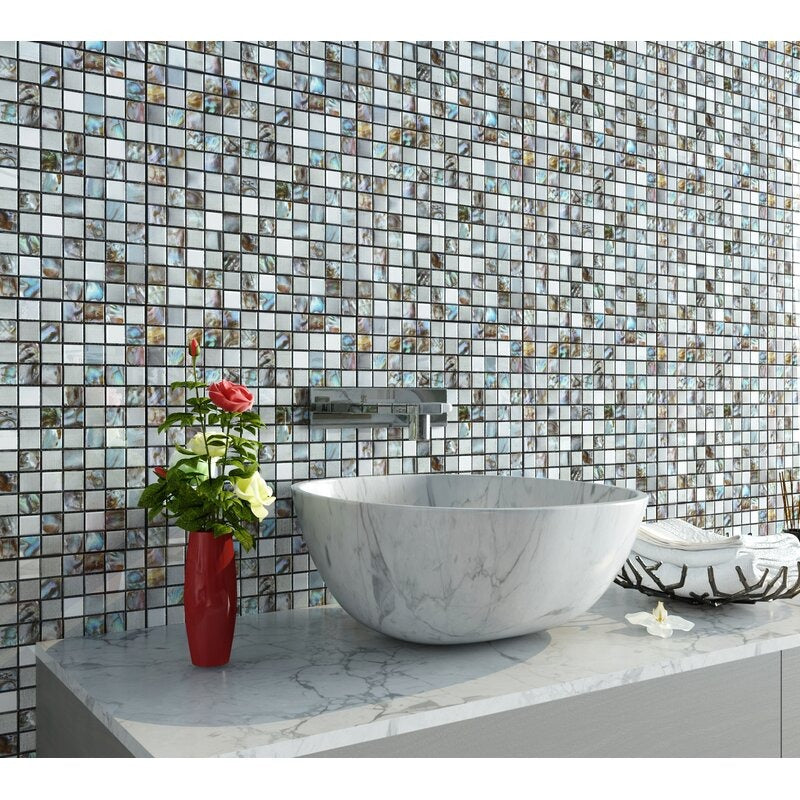 122 x 122 Metal Mosaic Tile