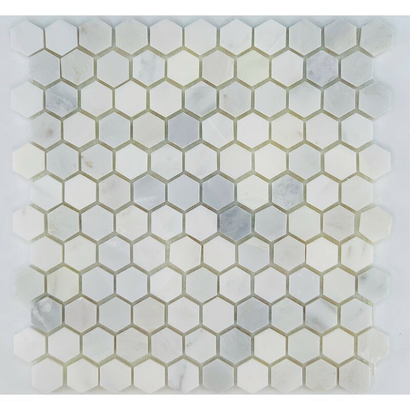 122 x 122 Marble Penny round Wal