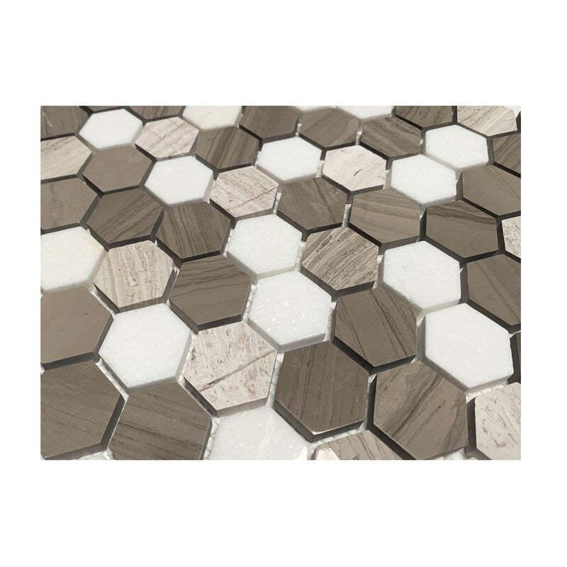 122 x 222 Marble Honeycomb Mosai2