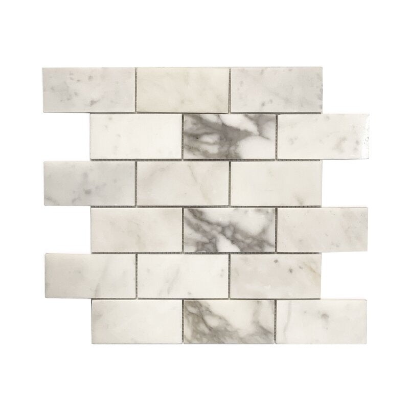 222 x 422 Marble Brick Joint Mos