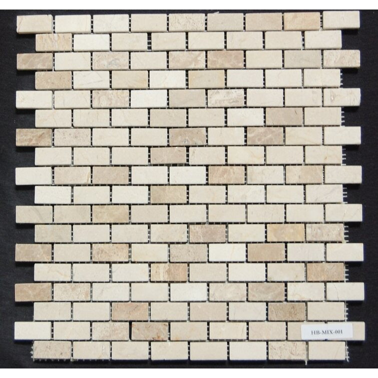 0.6 x 1.25 Marble Brick Joint Mo