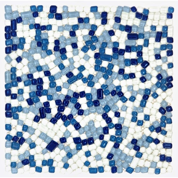 12 x 12 Glass Peel Stick Mosaic