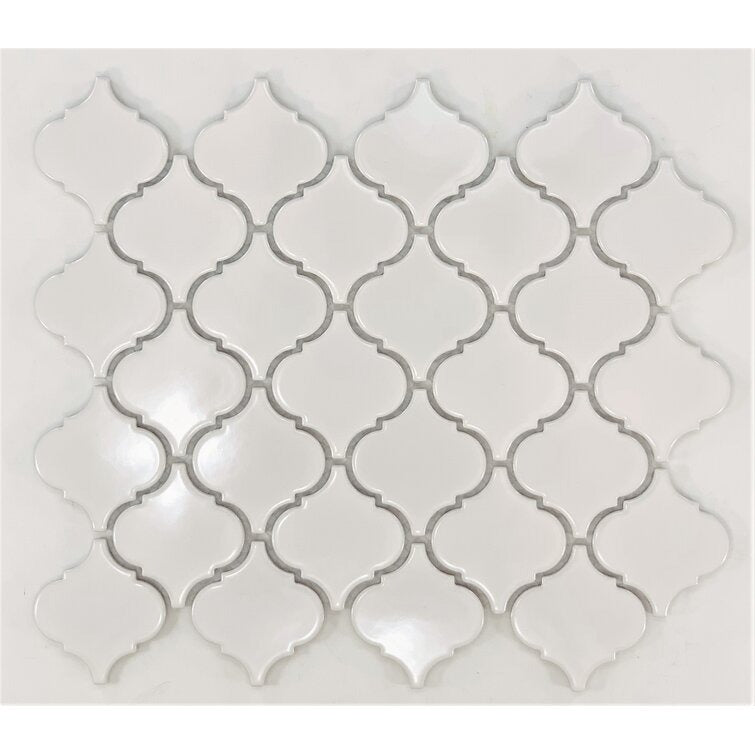 2.5 x 2.8 Porcelain Arabesque Wa2