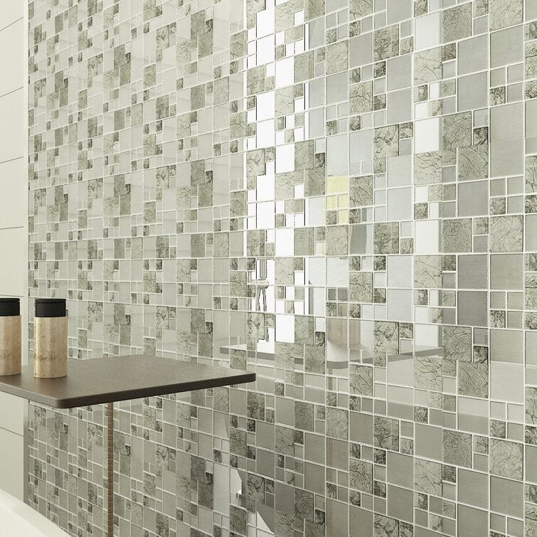 2 x 2 Natural Stone Glass Versai