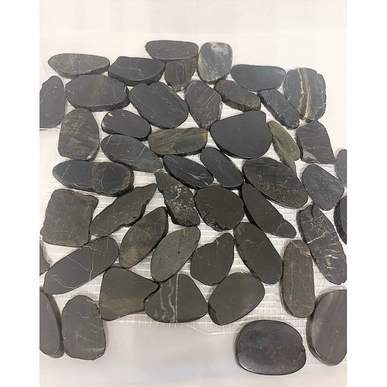Flat Pebble Random Sized Natural