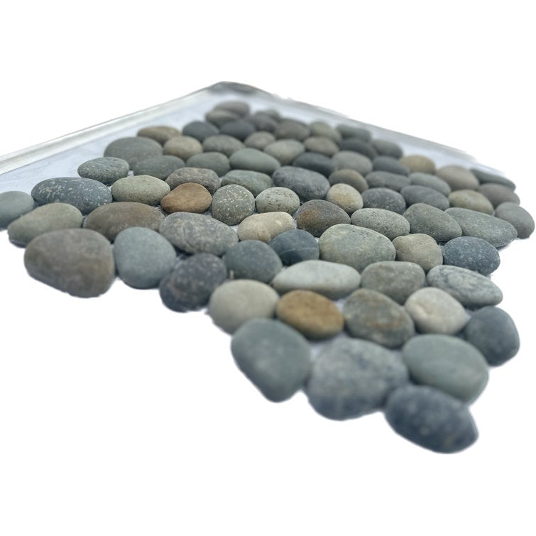 12 x 12 Natural Stone Pebbles Mo3