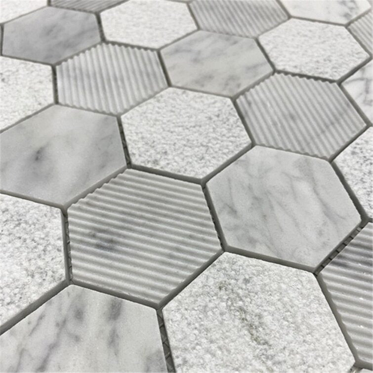 1 x 1 Marble Mosaic Pattern Wall2