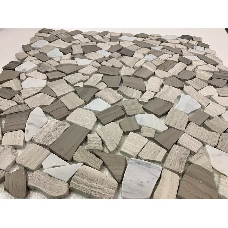 Wood Age Random Sized Pebble Mos2