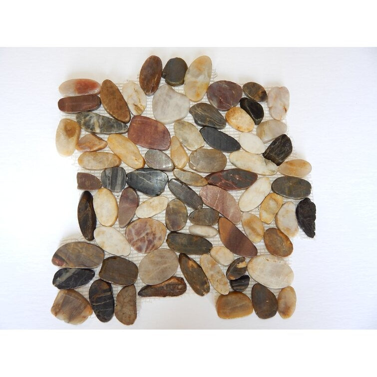 River Rock 12 W x 12 Natural Sto2