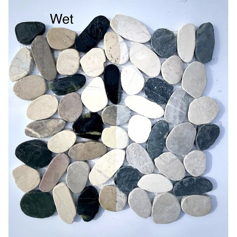 12 x 12 Natural Stone Mosaic Wal4