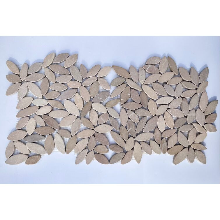 Random Sized Natural Stone Pebble Tile