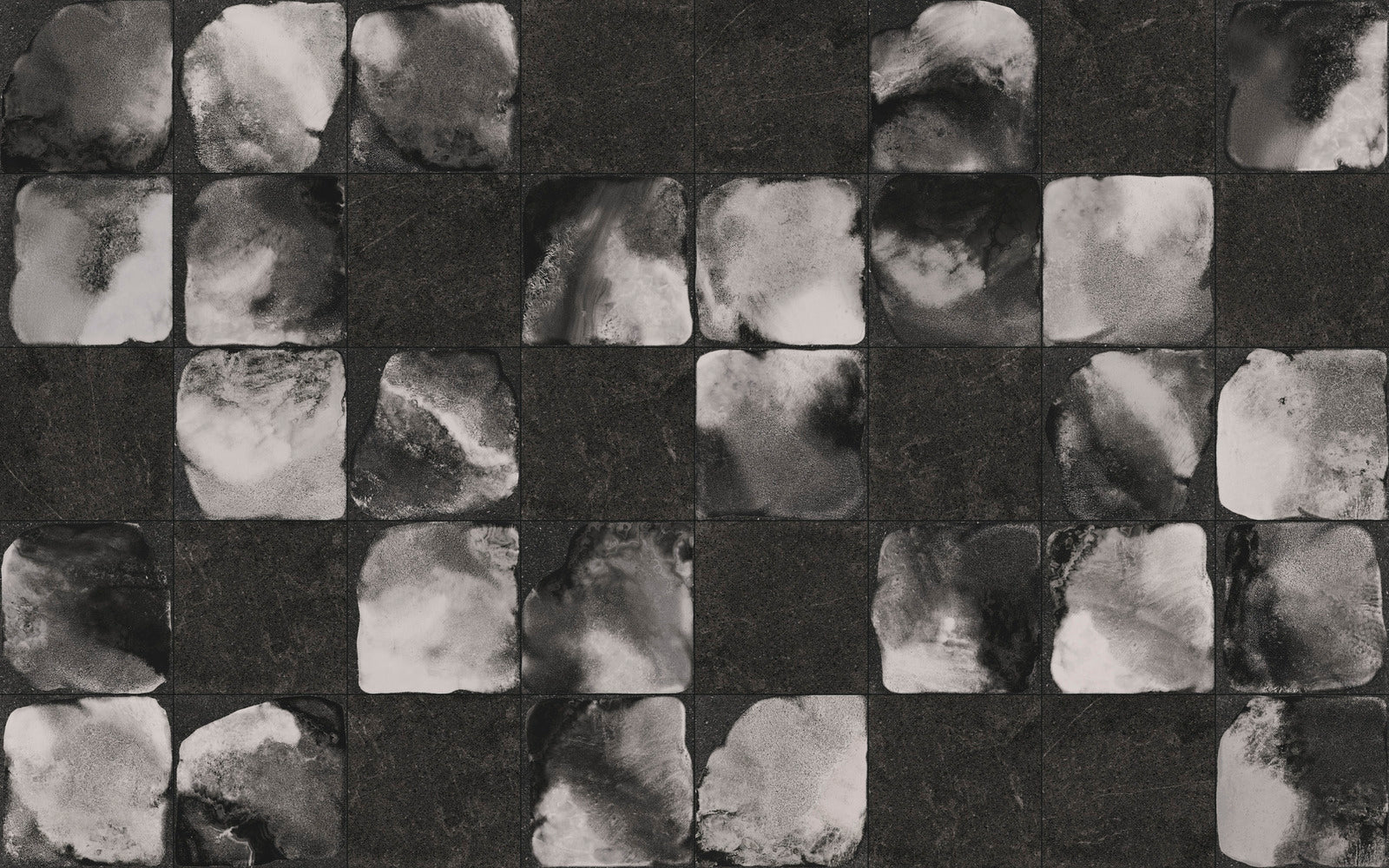 Elementi Rivestimento Lava Carbone Tile