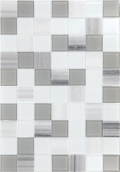 Marmara & Glass Straight Stack Tile