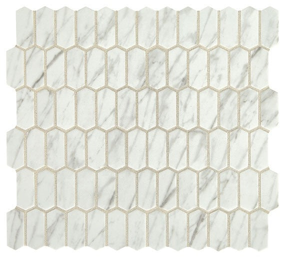 Venetian White Picket Tile