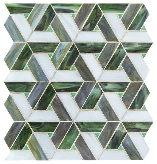 Enchanted Green Trapezoid
