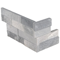 LPNLMALAGRY618COR-MULTI, Alaska Gray Multi “L” Panel 6×18