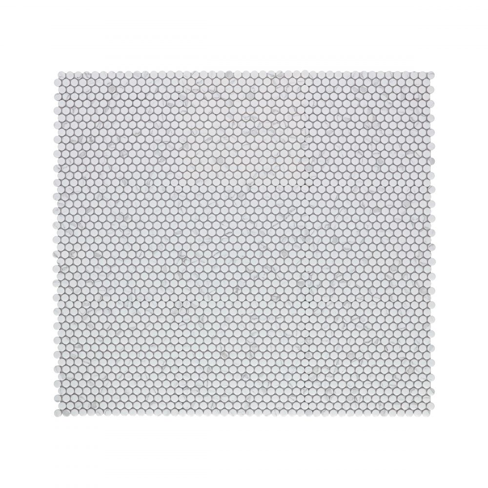 1000_3185-PM01B100-Penny Round Statuario Matte