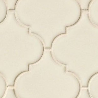 Antique White Arabesque Tile®