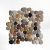 Tumbled Random Sized Natural Stone Mosaic Tile