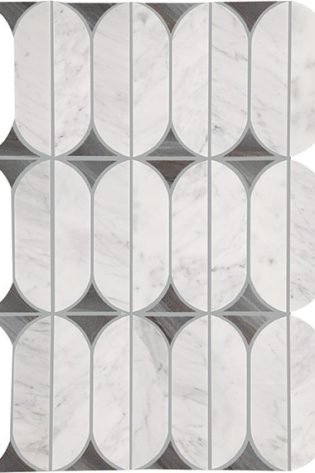 Ashen Palissandro & Carrara Wh Spring Tile