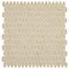 Harbor Beige Oval Tile