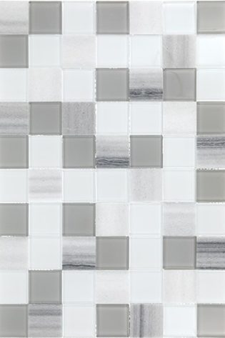 Marmara & Glass Straight Stack Tile