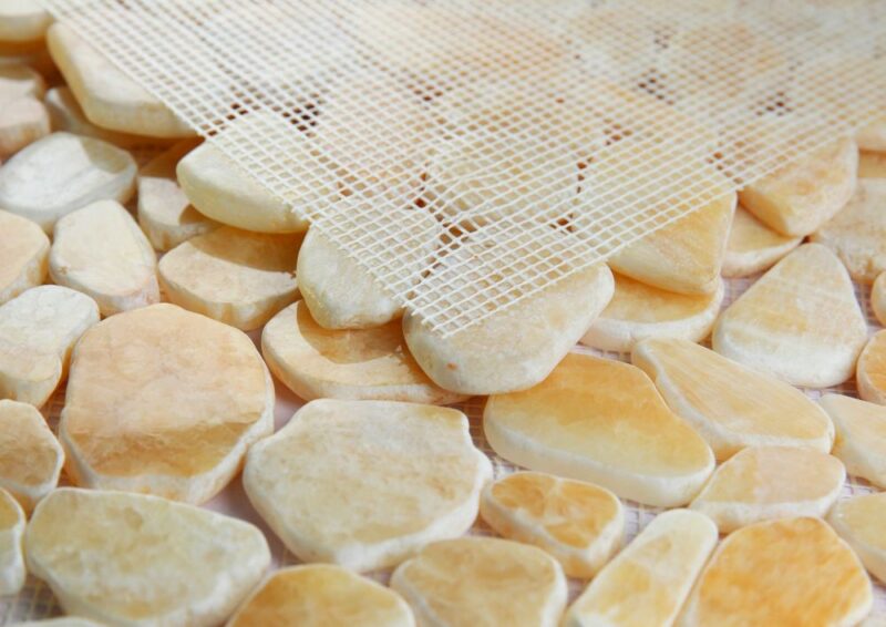 River Stone Honey Onyx 12 x 12 - Image 2