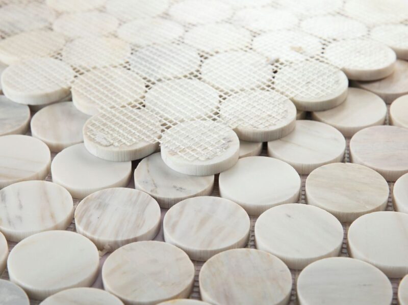 Penny Marble Large Eura Wood Honed 2 x 2 11.75 x 12 - Image 2
