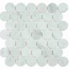 Penny Marble Large Carrara Honed 2 x 2 11.75 x 12