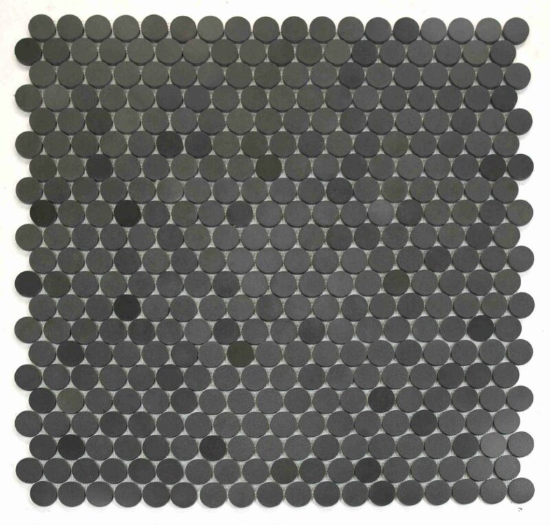 Penny Marble Large Basalt Honed 2 x 2 11.75 x 12 - Image 2