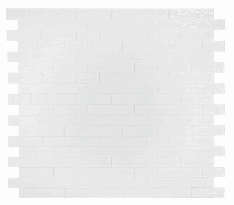 Ripple White Glossy 11.75 x 11.75 - Image 2