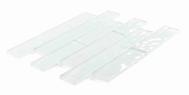 Ripple White Glossy 11.75 x 11.75 - Image 3