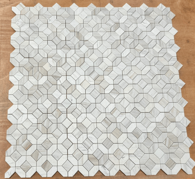 Eclipse Wooden White Honed 13 x 13 - Image 2